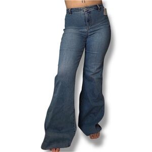 Free People CRVY flares